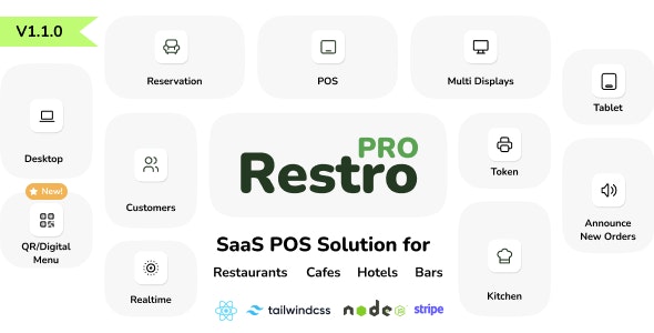 RestroPRO SaaS – POS software for Restaurant, Cafe, Hotel, Food Truck