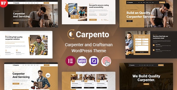 Carpento – Carpenter WordPress Theme