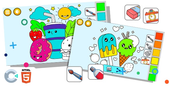 Color Time for Kid – HTML5 Game – Construct 3