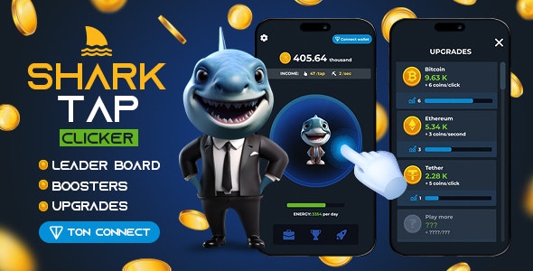 Shark Tap – Clicker Game