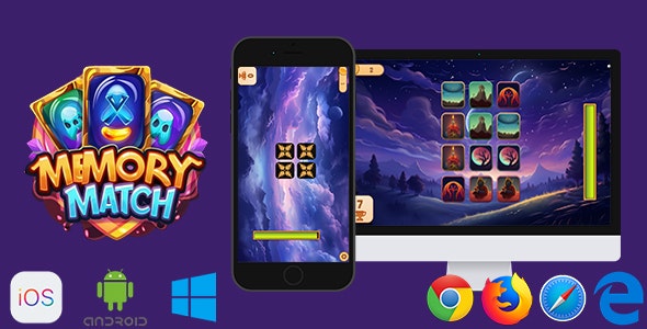 Memory Match – HTML5 Game