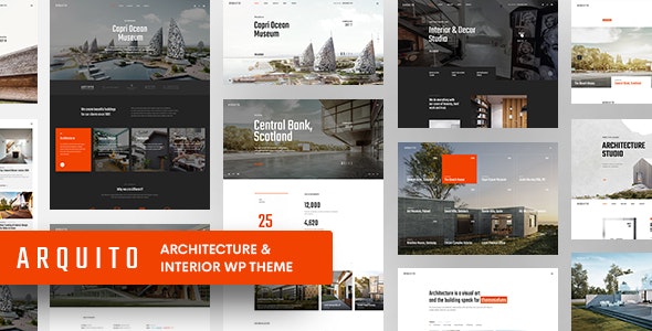 Arquito – 3D Architecture & Interior WordPress Theme