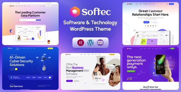 Softec – Software & Technology WordPress Theme + RTL 1.1.1