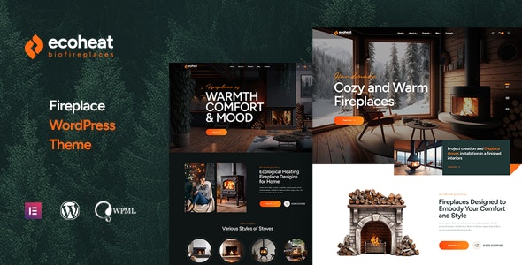 Ecoheat – Fireplace Studio WordPress Theme