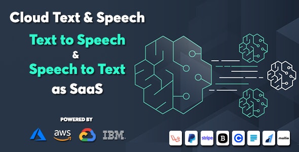 Cloud Text & Speech – Ultimate Text to Speech and Speech to Text as SaaS