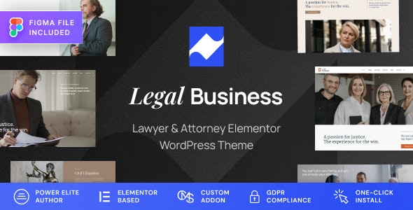 Legal Business – Attorney & Lawyer WordPress Theme