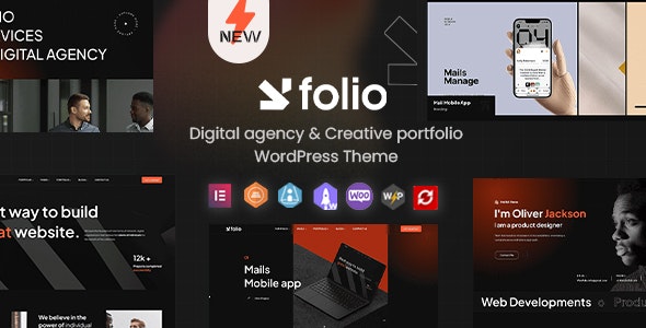 Webfolio – Creative Portfolio & Digital Agency WordPress Elementor Theme