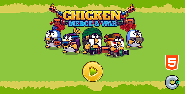 Chicken Merge And War – Html5 (Construct3)