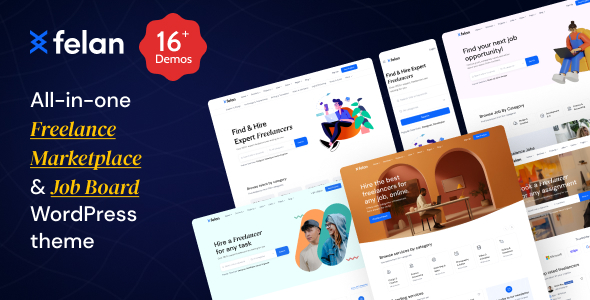 Felan – Freelance Marketplace and Job Board WordPress Theme