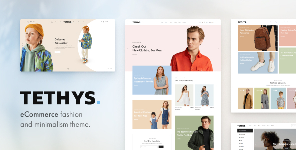 Tethys – Fashion and Minimalism Theme