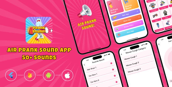 Prank Sounds App : Air Horn, Fart Noises, Haircut Pranks & More!