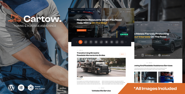 Cartow – Towing & Roadside assistance WordPress Theme