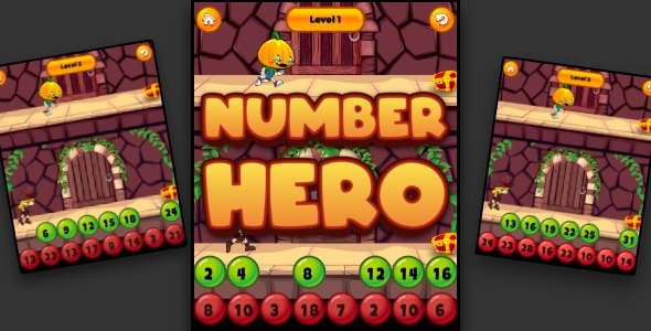 Number Pattern Hero – Cross Platform Math Game