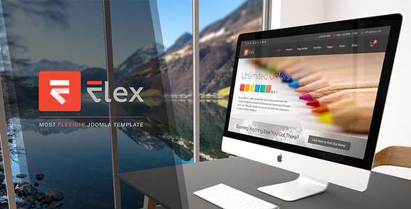 FLEX – Multi-Purpose Joomla Template