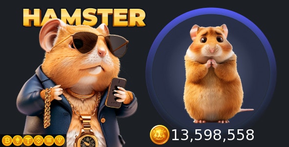 Hamster Kombat: Clicker – Html5 (Cosntruct3, C3p)