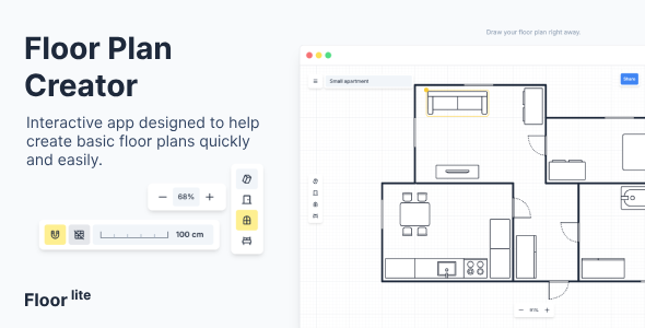 FloorLite – Interactive Floor Plan Creator 1.2