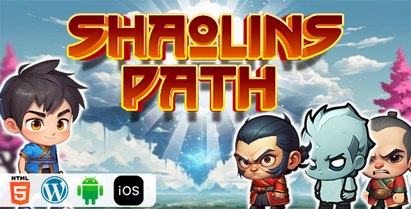 Shaolins Path – HTML5 Construct3 Game