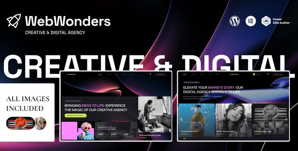 WebWonders – Creative & Digital Agency WordPress Theme