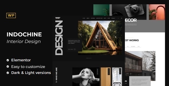 Indochine – Architecture and Interiors WordPress Theme