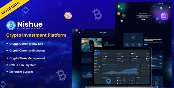 Nishue – CryptoCurrency Buy Sell Exchange and Lending with MLM System | Crypto Investment Platform 5.1