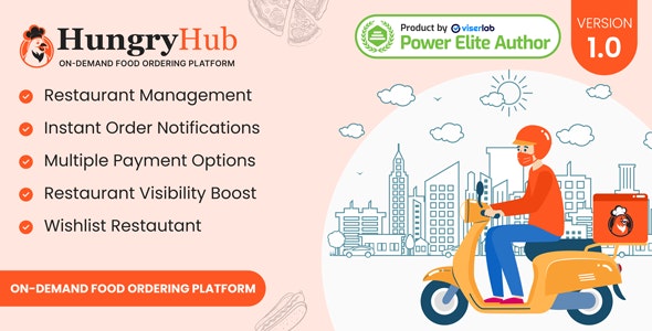 HungryHub – On Demand Food Ordering Platform