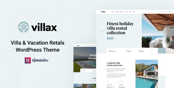 Villax – Villa & Vacation Rentals WordPress Theme 1.1.9