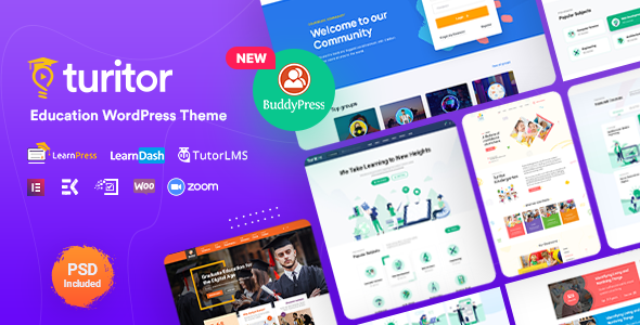 Turitor – Education WordPress Theme