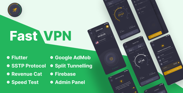 Fast VPN – Flutter SSTP Protocol Vpn App