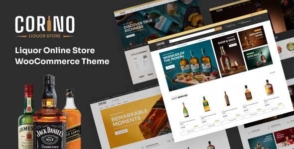 Corino – Liquor Online Store WooCommerce Theme