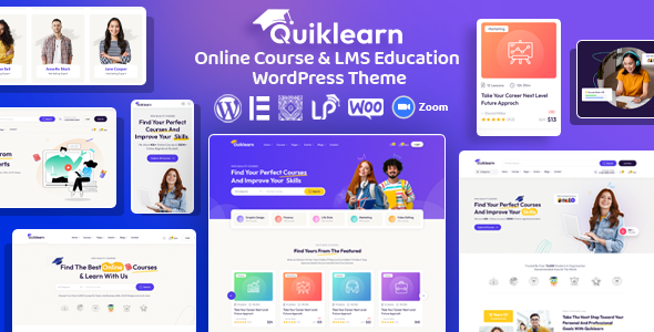 Quiklearn – Education WordPress Theme