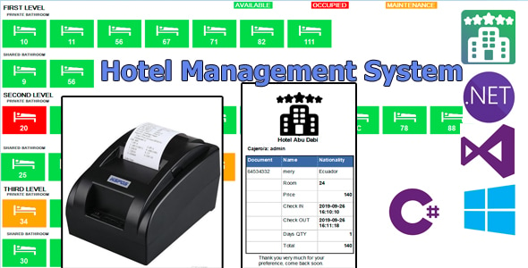 Hotel Management System – With MySql