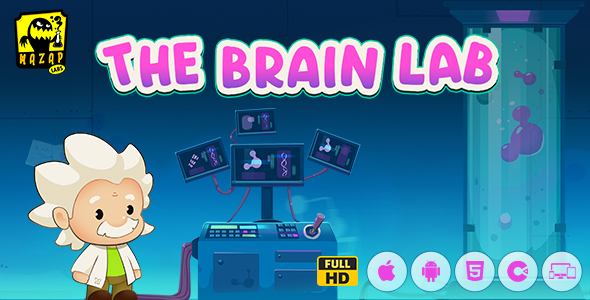 The Brain Lab | Play & Run Science (Construct) Game