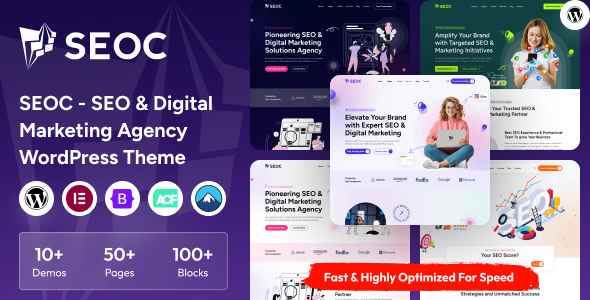 SEOC – SEO & Digital Marketing Agency WordPress Theme