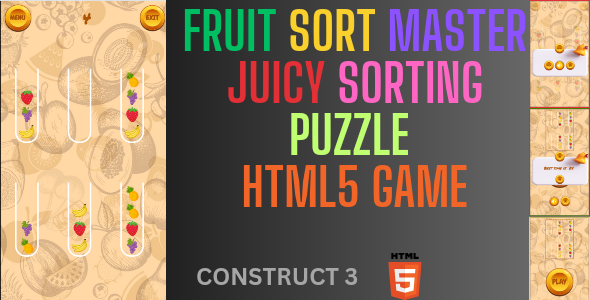 Fruit Sort Master – Juicy Sorting Puzzle