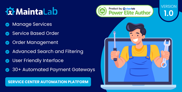 MaintaLab – Service Center Automation Platform