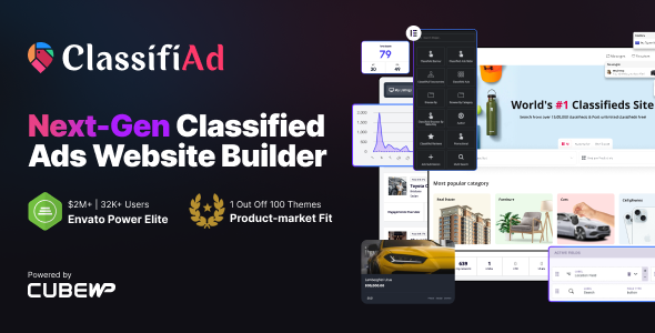 ClassifiAd | NextGen Classified Ads WordPress Theme 1.0.2