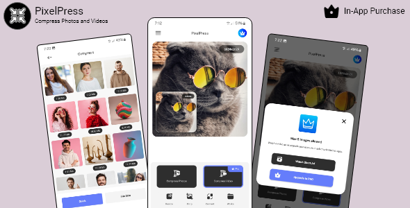 PixelPress: Compress Photos and Video