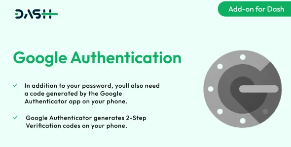 Google Authentication – Dash SaaS Add-on