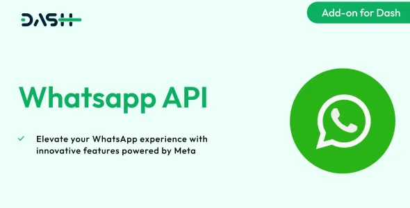 WhatsApp API – Dash SaaS Add-on 3.7