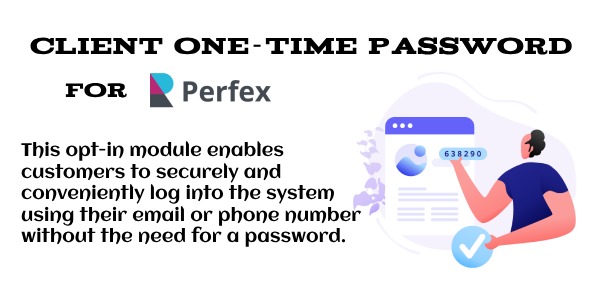 Client One-Time Password Module For Perfex CRM 1.0.1