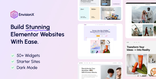 Envision X | Elementor WooCommerce WordPress Theme