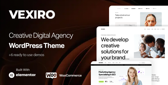 Vexiro – Creative Digital Agency & Portfolio Theme