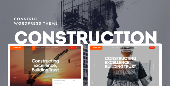 Constrio – Construction WordPress Theme