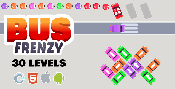 Bus Frenzy – Construct 3