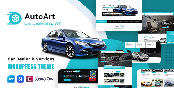 AutoArt – Car Dealer & Services WordPress Theme