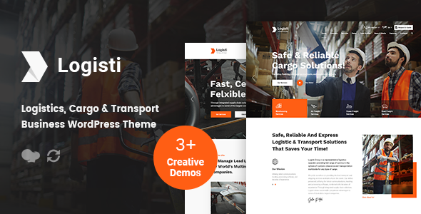 Logisti – Logistics & Transport WordPress Theme